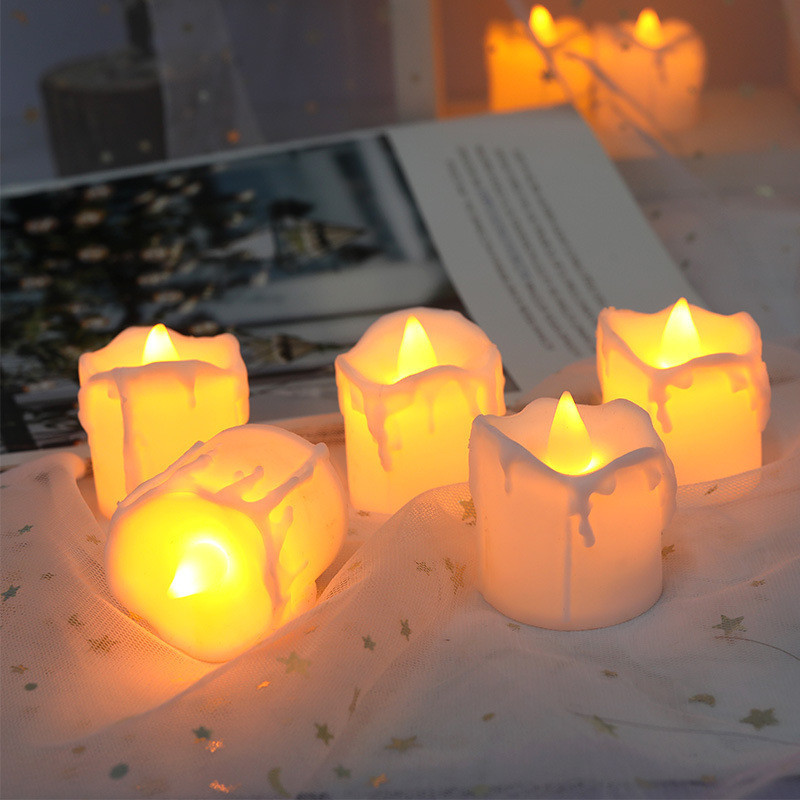 Hot sale  wedding party dinner household lighting hotel led candle light  flameless living room bedroom stud  candle led lantern