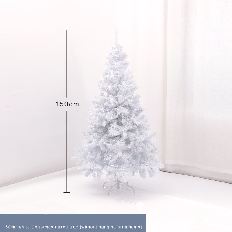 Amazon's new Christmas gift 1.2/1.5m white Snow Christmas Tree set deluxe Crypto Christmas household decoration luminous tree