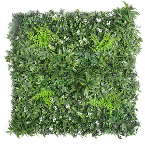 GW-08 New Design Customized Jungle Style Vertical Plants Wall Artificial Wall Hanging Plant Green Grass Wall for Home Decoration