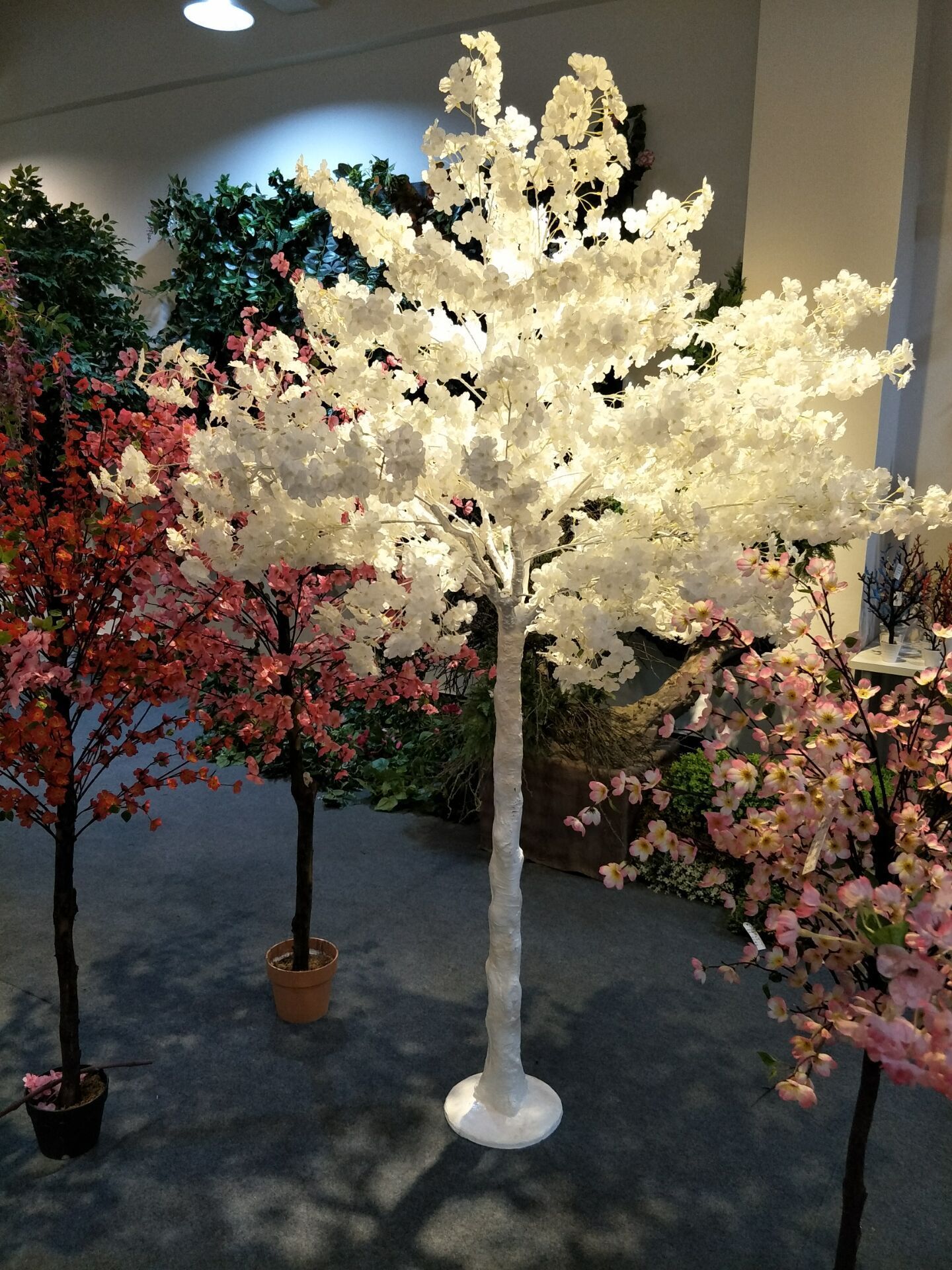 Good selling blossoms flowers artificial for wedding decoration branches cherry blossom tree centerpiece