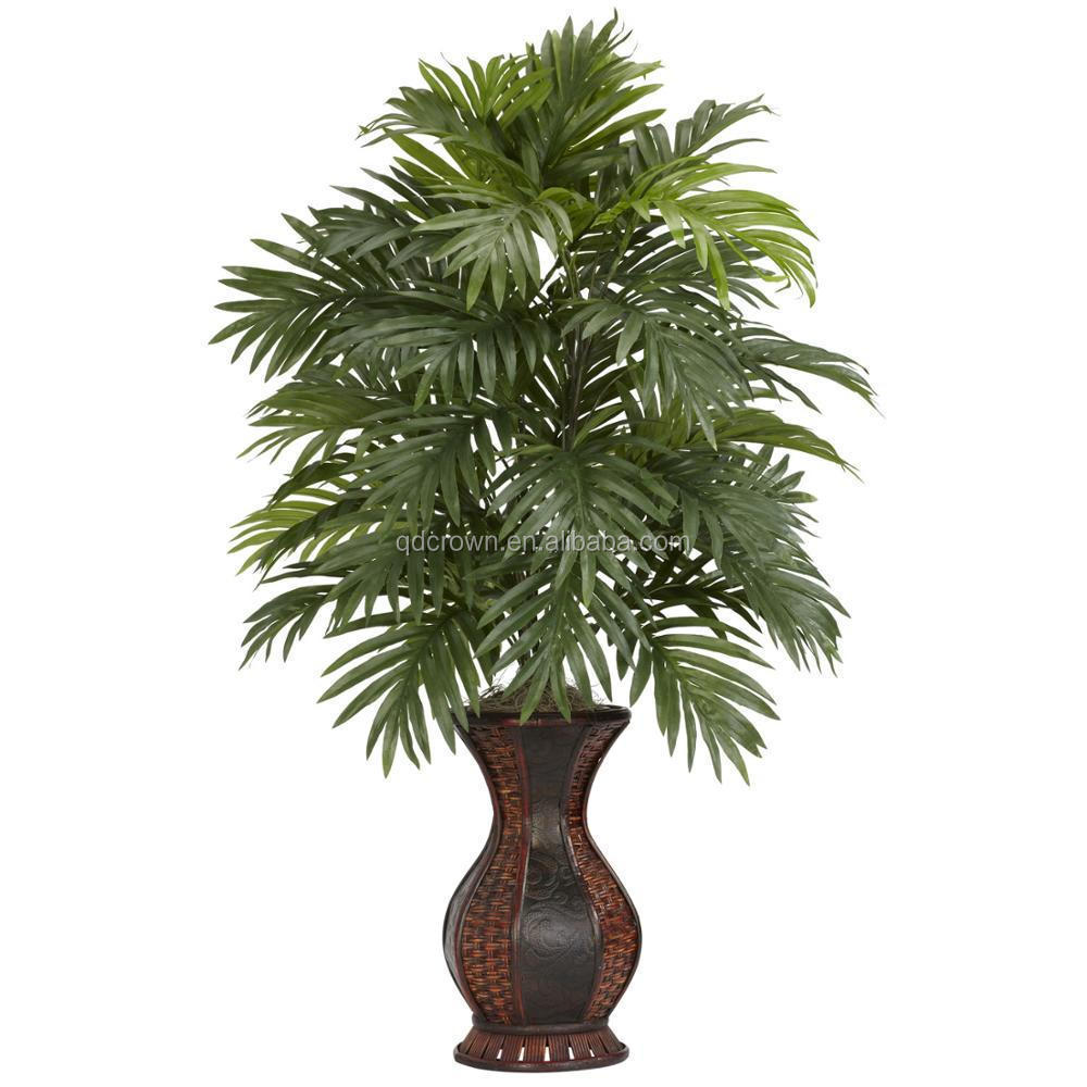 artificial lighted palm leaves tropical monstera large trunk king coconut kentia indoor gingko fan leaf tree price