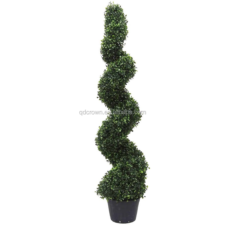 Trees Canada Calgary Pot Branches Topiary Uv Rated Potted 8 Foot Outdoor Artificial Cedar Cypress Tree