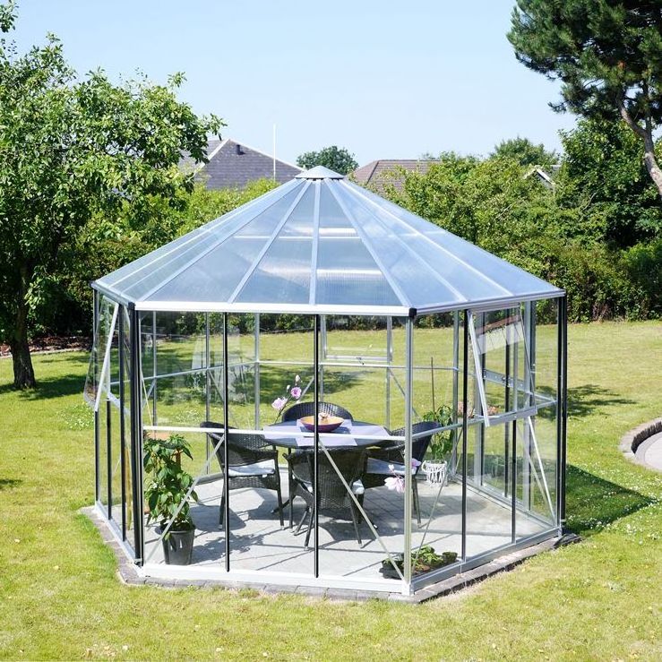 Waterproof transparent outdoor greenhouse Glass room garden greenhouse