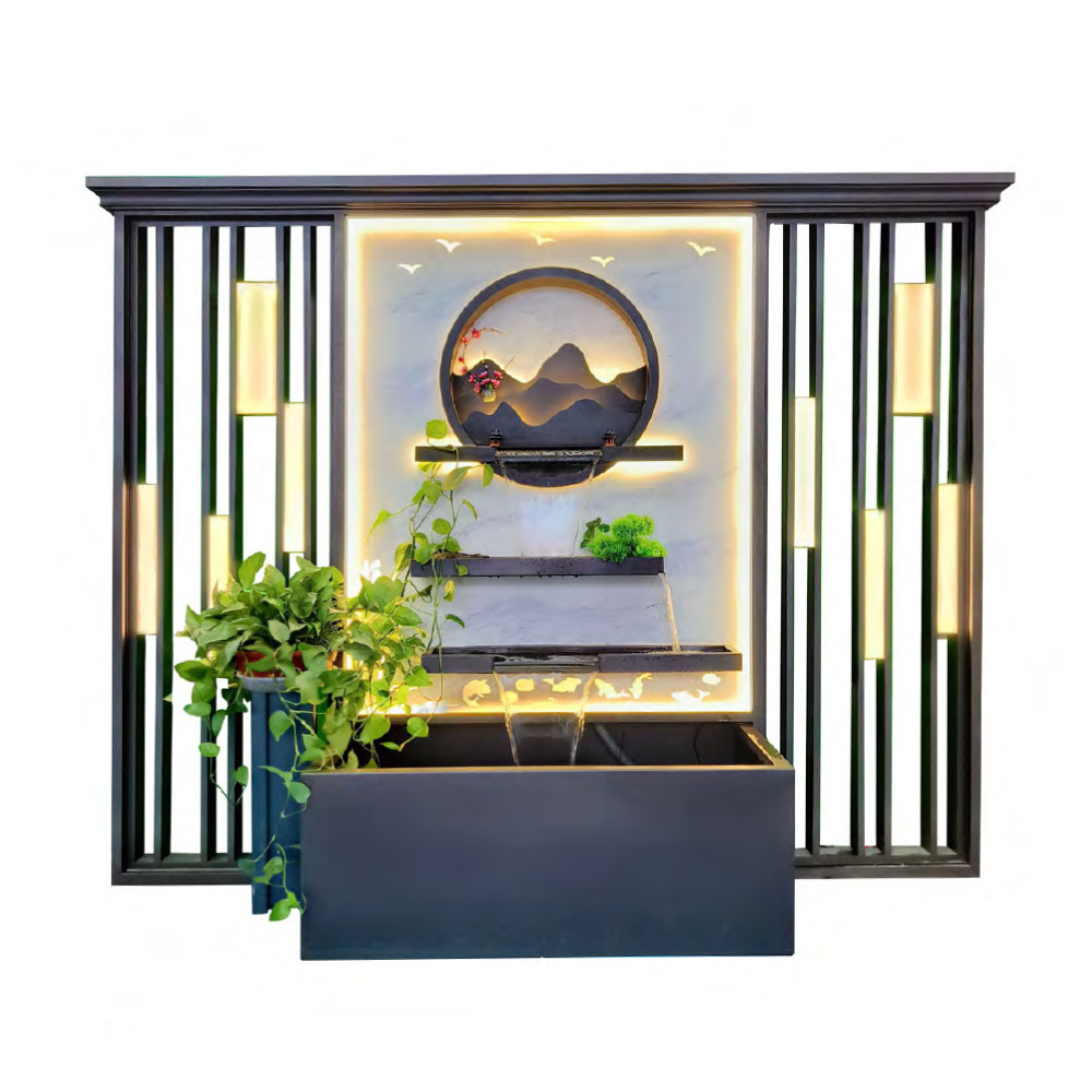 Modern Style Living Room Hotel Hollow Grille Office Background Wall Metal Screen partition