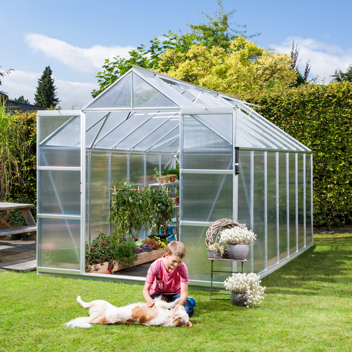 Wind Resistant Prefabricated One Stop Gardens Greenhouse Parts Greenhouse Victorian Glass Green House Single-span Greenhouses