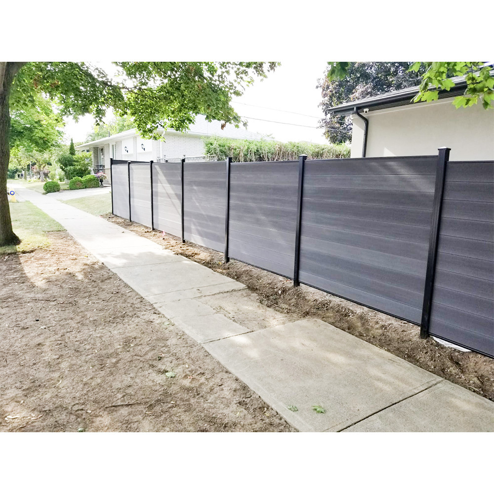 Outdoor Aluminum Fencing Garden Composite Fence