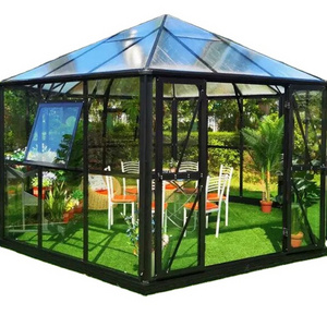 Waterproof transparent outdoor greenhouse Glass room garden greenhouse