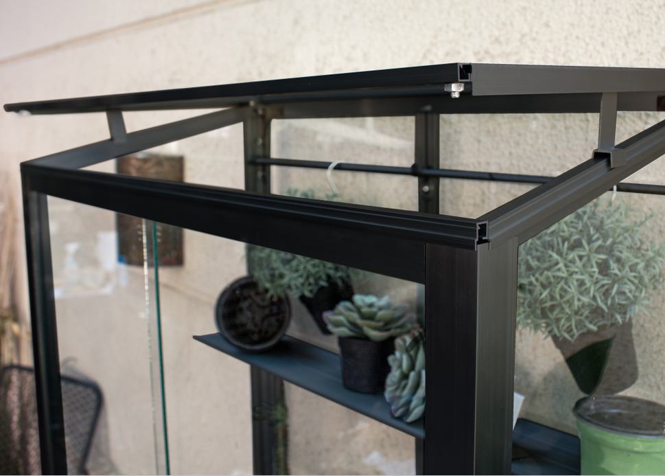 Cabinets Glass greenhouse Mini garden greenhouse Easy to move around