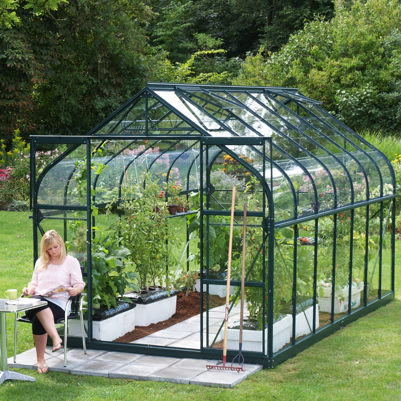 Prefabricated One Stop Gardens Greenhouse Parts Greenhouse Victorian Glass Green House Single-span Greenhouses