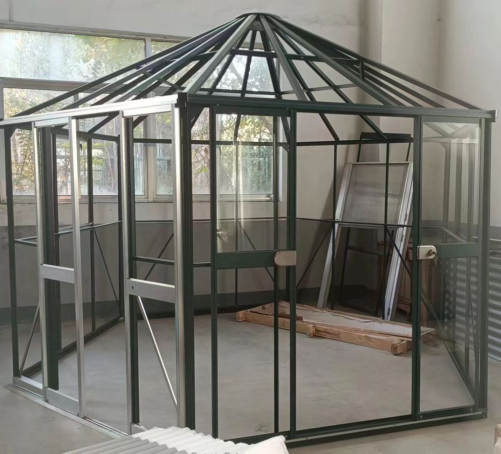 Waterproof transparent outdoor greenhouse Glass room garden greenhouse