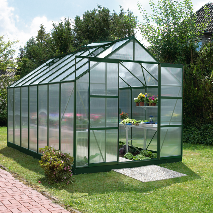 Wind Resistant Prefabricated One Stop Gardens Greenhouse Parts Greenhouse Victorian Glass Green House Single-span Greenhouses