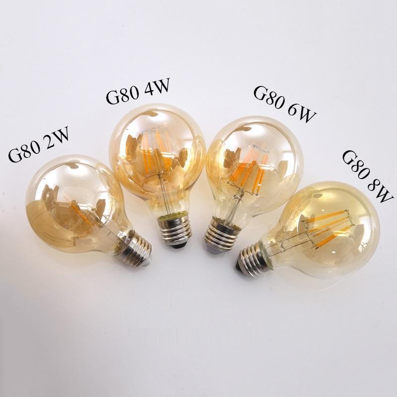 E26 E27 B22 LED Dimmable Vintage Edison Led Bulbs 2W 4W 6W 8W Antique Style Edison Light Bulb 110V 220V LED Filament Light Lamp