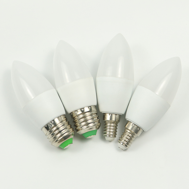 led candle light bulb e27 e14 110v 220v c37 3w 5w 7w 9w candle bulb for Chandelier