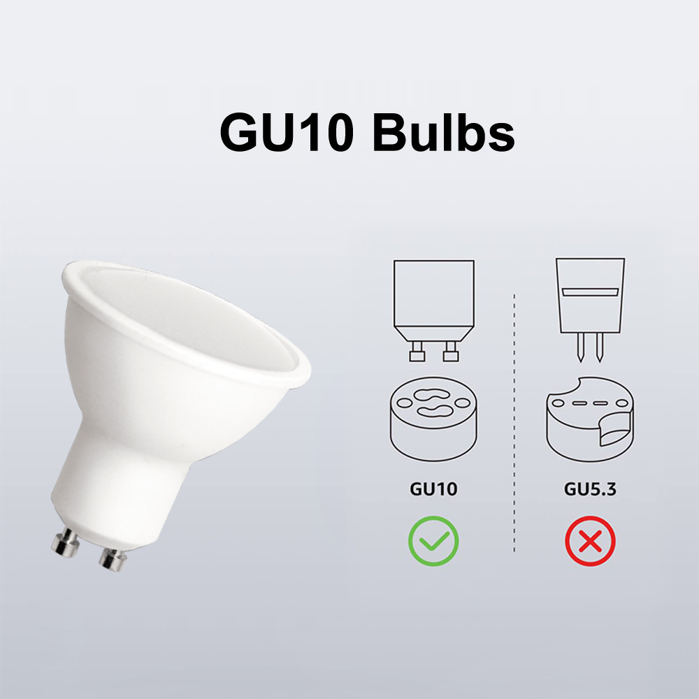 Wholesale 3000K 4000K 6500K 3W Gu10 Led Light Bulbs Lamp Light Bulb For Inside Lighting