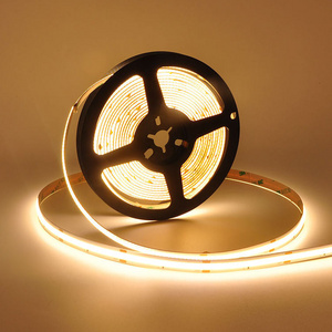 3 Years Warranty COB LED Strip 480LEDs CE RoHS 12V 24V 100ft Warm White 6500k Light Flexible COB LED Strip Light