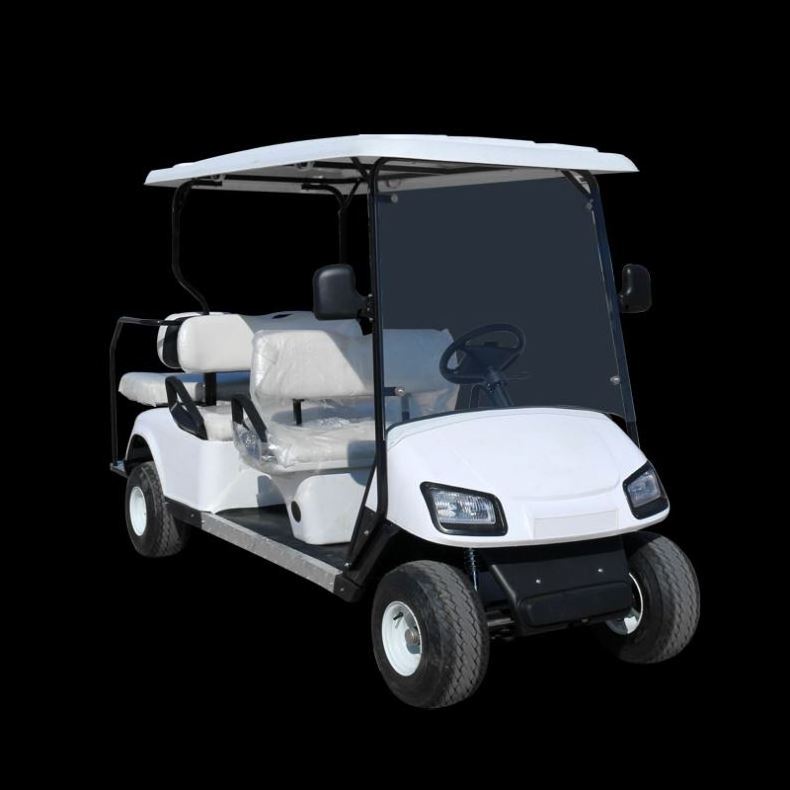 2021 New Design Chinese China Factory Supply 4+2 Seats Electric Super Buggy Club Car Golf Cart Gas Golf Car on Promotion