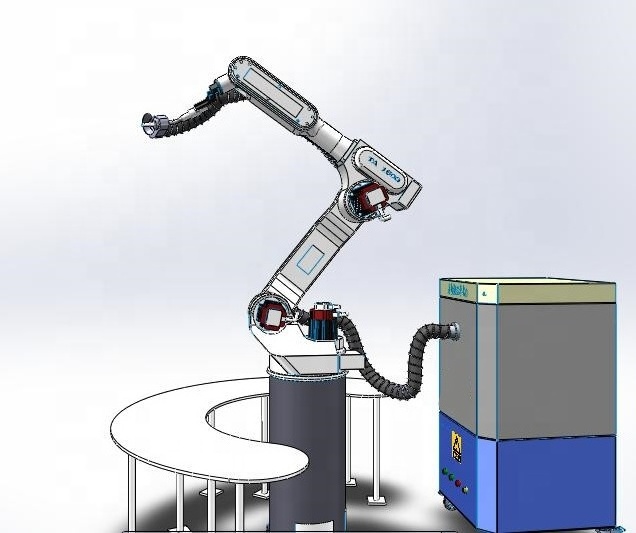 High Negative Pressure Industrial Robot Vacuum Cleaner/Welding Fume Smoke Extractor for Sales