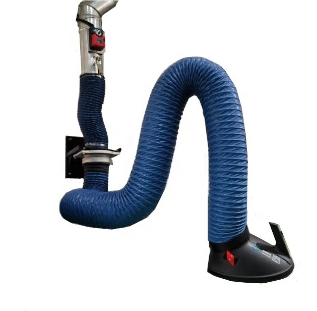 Flexible Extraction Arm Welding Fume Smoke Suction Arm/Dust Exhaust Arm Hood