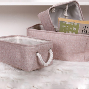 2024 New style home use fabric Closet Organizer Shelves Fabric Basket Cube Storage bin for Toy Books and Clothes