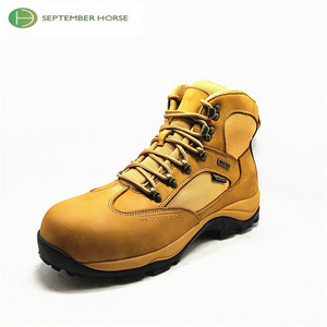 Euro fashion high cut work safety shoes water proof for men boots