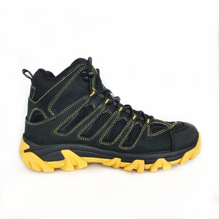 Breathable newest design trekking leather lightweight hiking boots