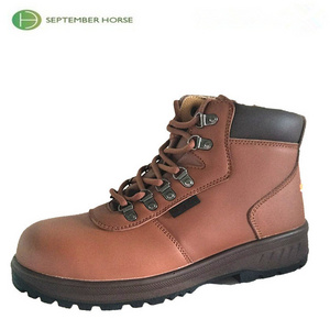 Tough men steel tip indestructable steel toe work boots safety shoes