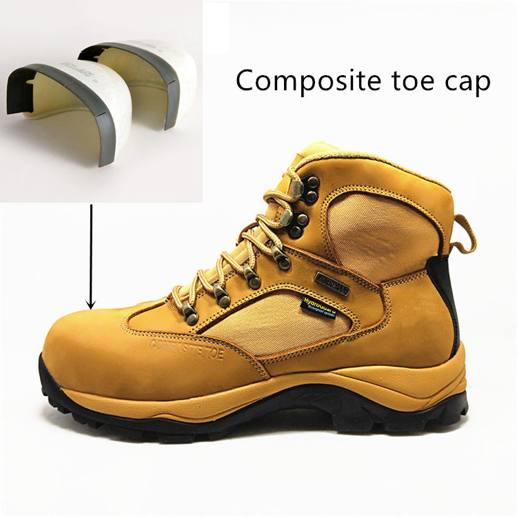 Heavy duty nubuck cow leather shoes men safety working boots