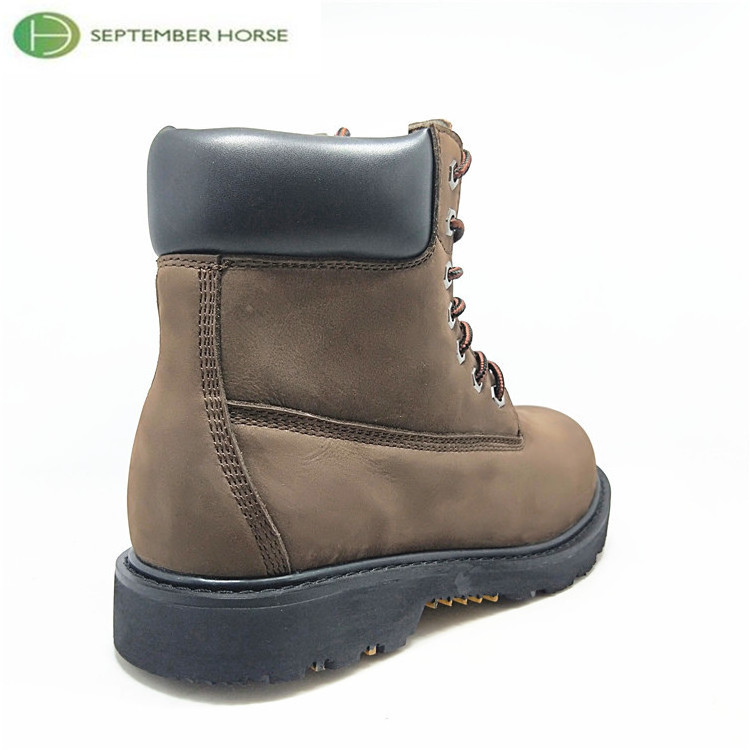 Steel Toe Industrial Insulated Leather Working Safety Boots