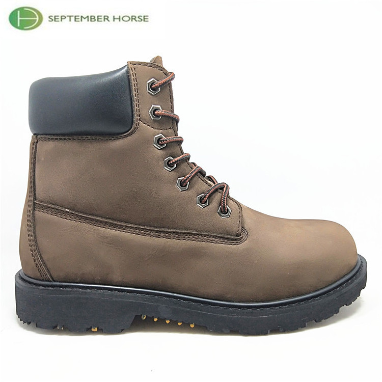 Steel Toe Industrial Insulated Leather Working Safety Boots