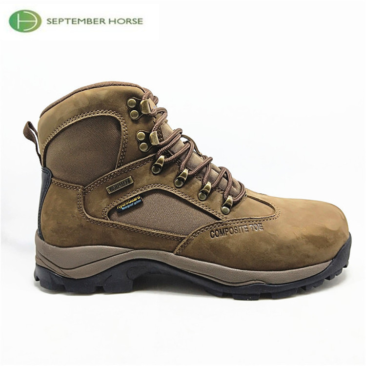 Waterproof Protective Toe Genuine Leather Safety Work Boots