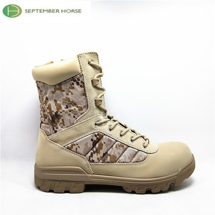 Leather Side Zipper Boots Tan Water Repellent Suede EVA Customized ZIP OEM Winter Shoes for Men GENUINE Leather Midi Non-woven