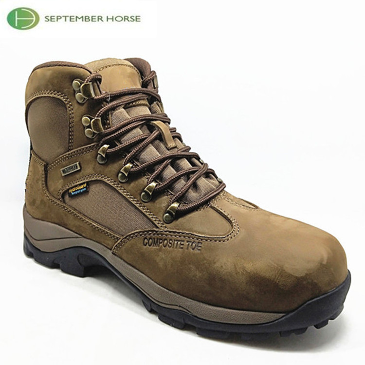 Waterproof Protective Toe Genuine Leather Safety Work Boots