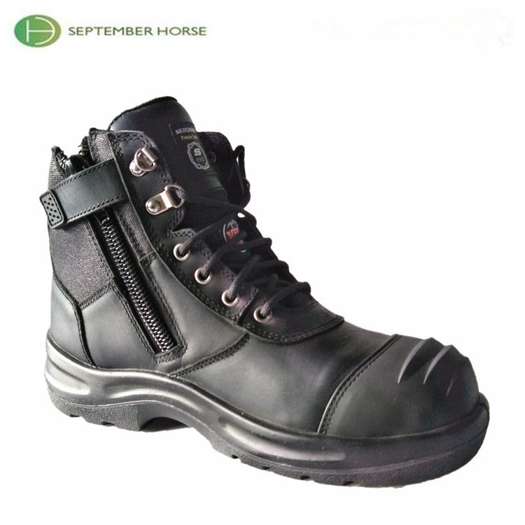 High quality man us brand airport steel toes shoes safety