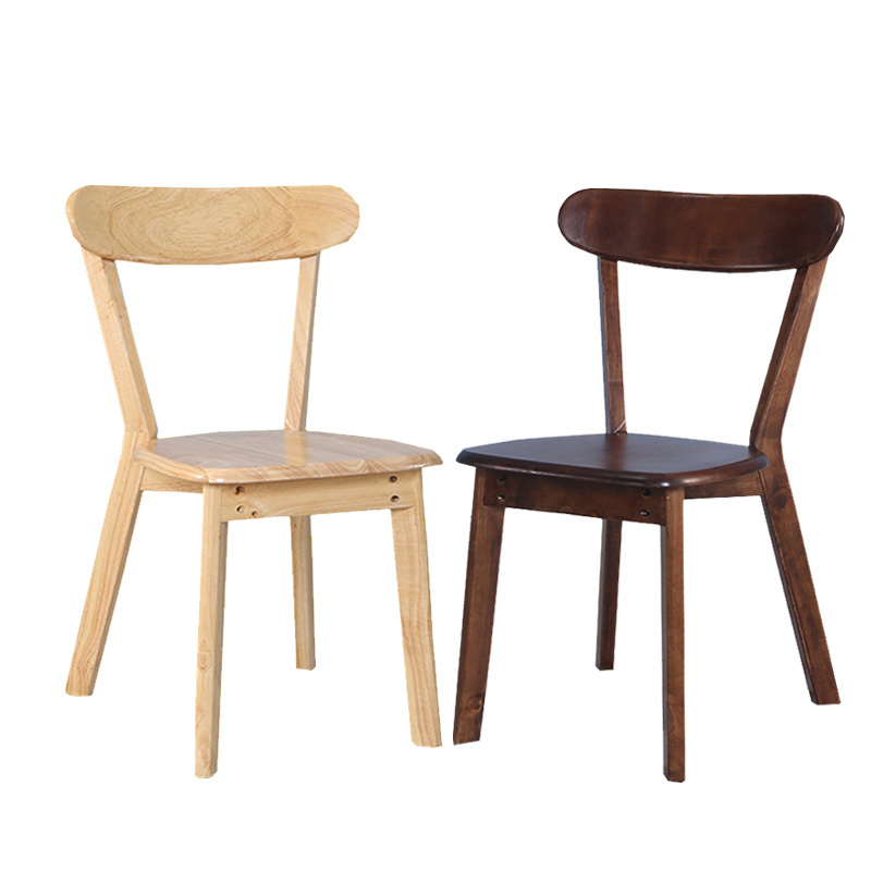 Wholesale Factory Low Prices Modern Solid Wood Fast Food Cafe Hotel Restaurant Furniture Casual Lewis Dining Chairs