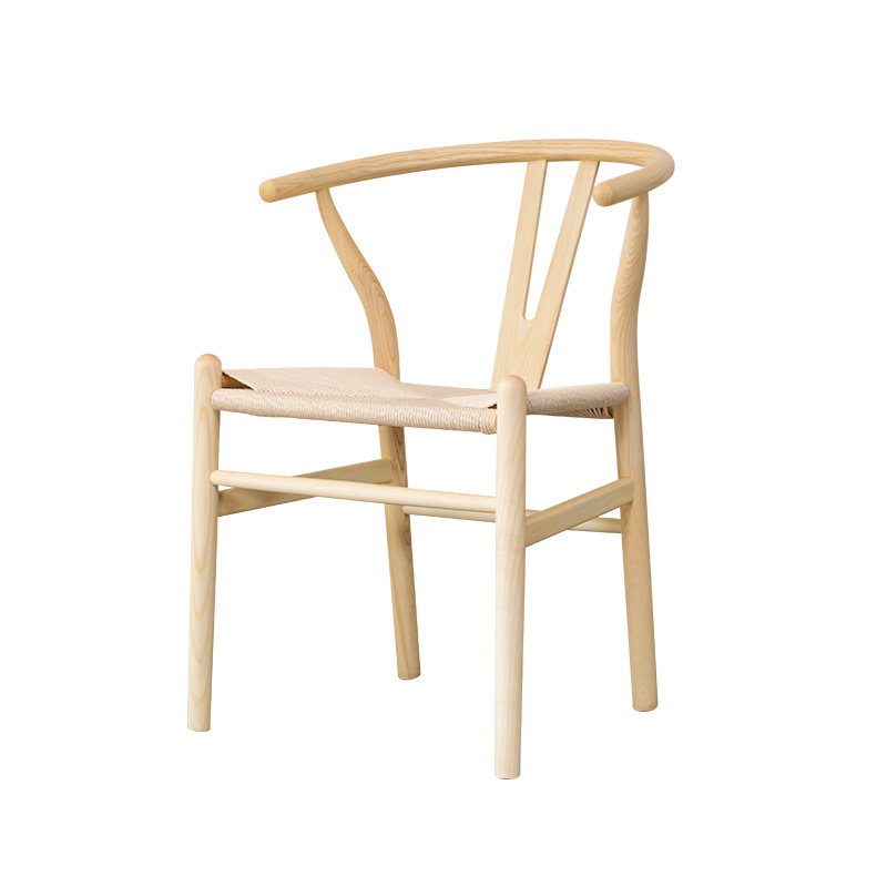 Armchair Hans Wegner Danish Professional Factory Paper Cord Rope Weaving Seat Solid Wood Dinning Dining Y Chairs