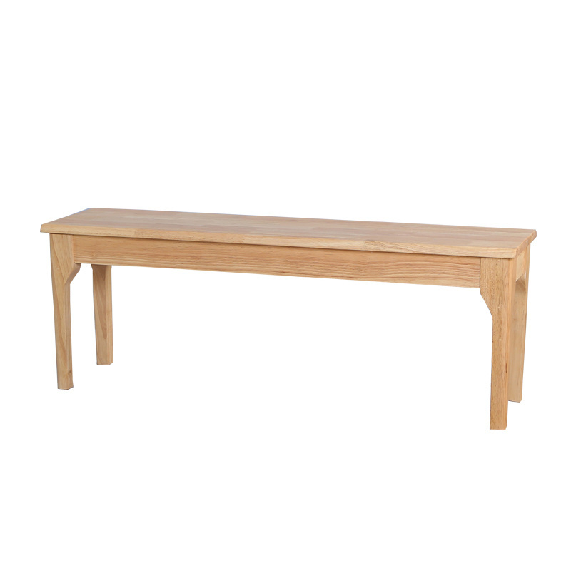 Wood Long Bench Shoe Bench Home Furniture  Cheap Modern Solid Wood Dining Chair Manufacturer End Of Bed Bench Wholesale