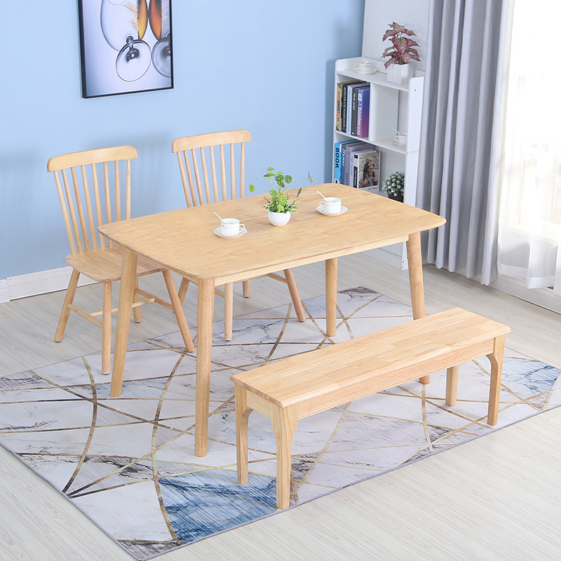 Wood Long Bench Shoe Bench Home Furniture  Cheap Modern Solid Wood Dining Chair Manufacturer End Of Bed Bench Wholesale