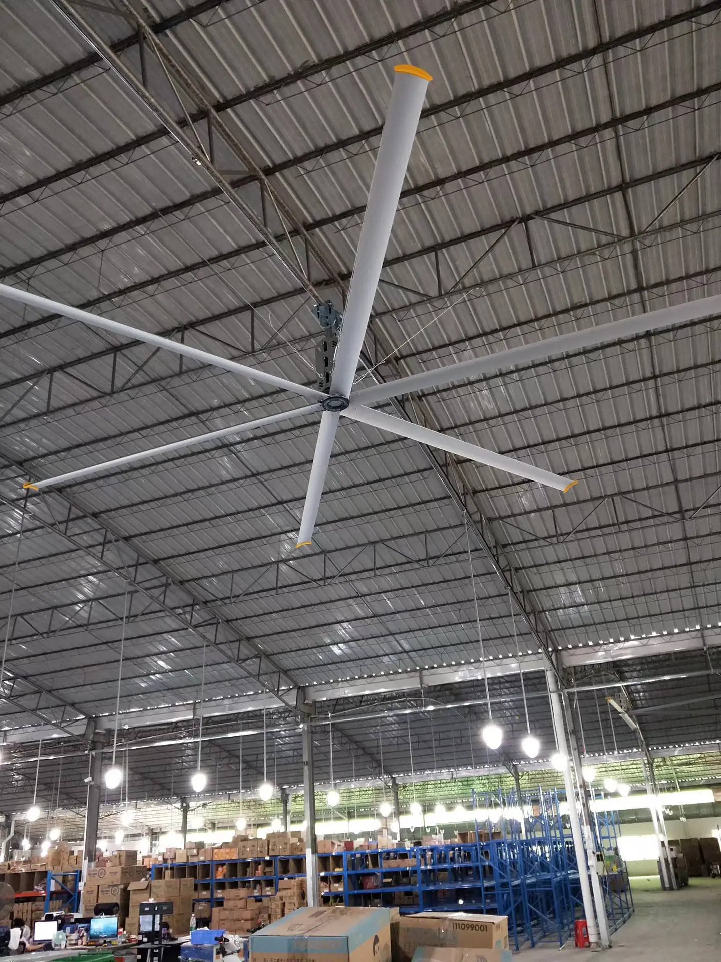 Permanent Magnet 035kw 3.3m 11ft Commercial Large Giant Hvls Industrial Ceiling Fan