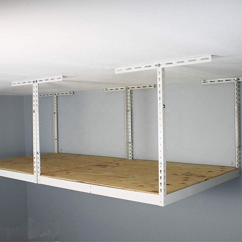 Ceiling Hanging Boltless Metal Steel Rack Overhead Garage Storage Shelves Industrial Use for Warehouse Storage