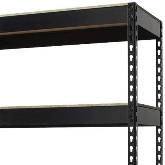 QINGDAO stock shelves hot sale 5 tires adjustable shelving stainless steel racks boltless slot iron regal for shipping