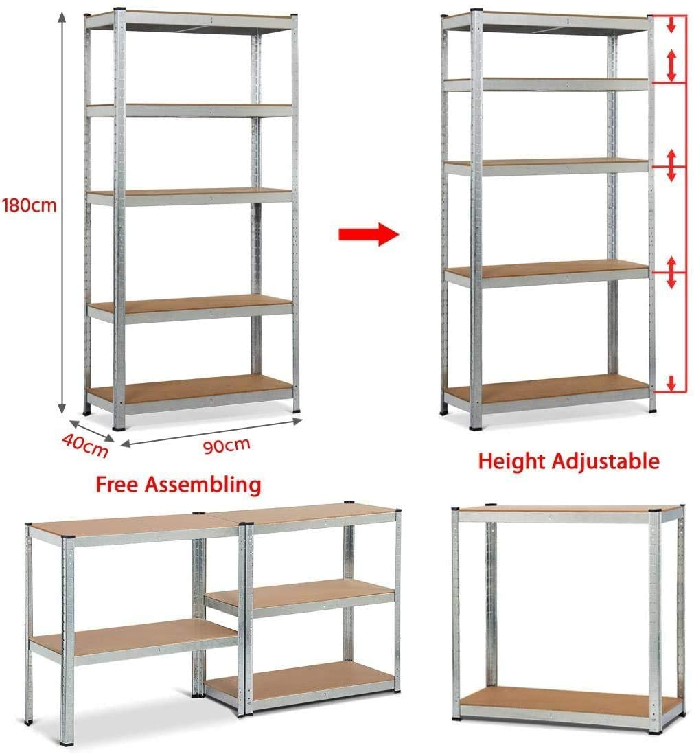 QINGDAO Garage Home Boltless Rack Steel Shelving Metal Shelving Unit home kitchen boltless steel metal rack shelf