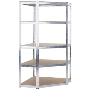 Hot Sale Boltless Shelves Black Metal Rack Shelf 3 4 5 Layer Steel Shelving Metal warehouse Shelf Unit