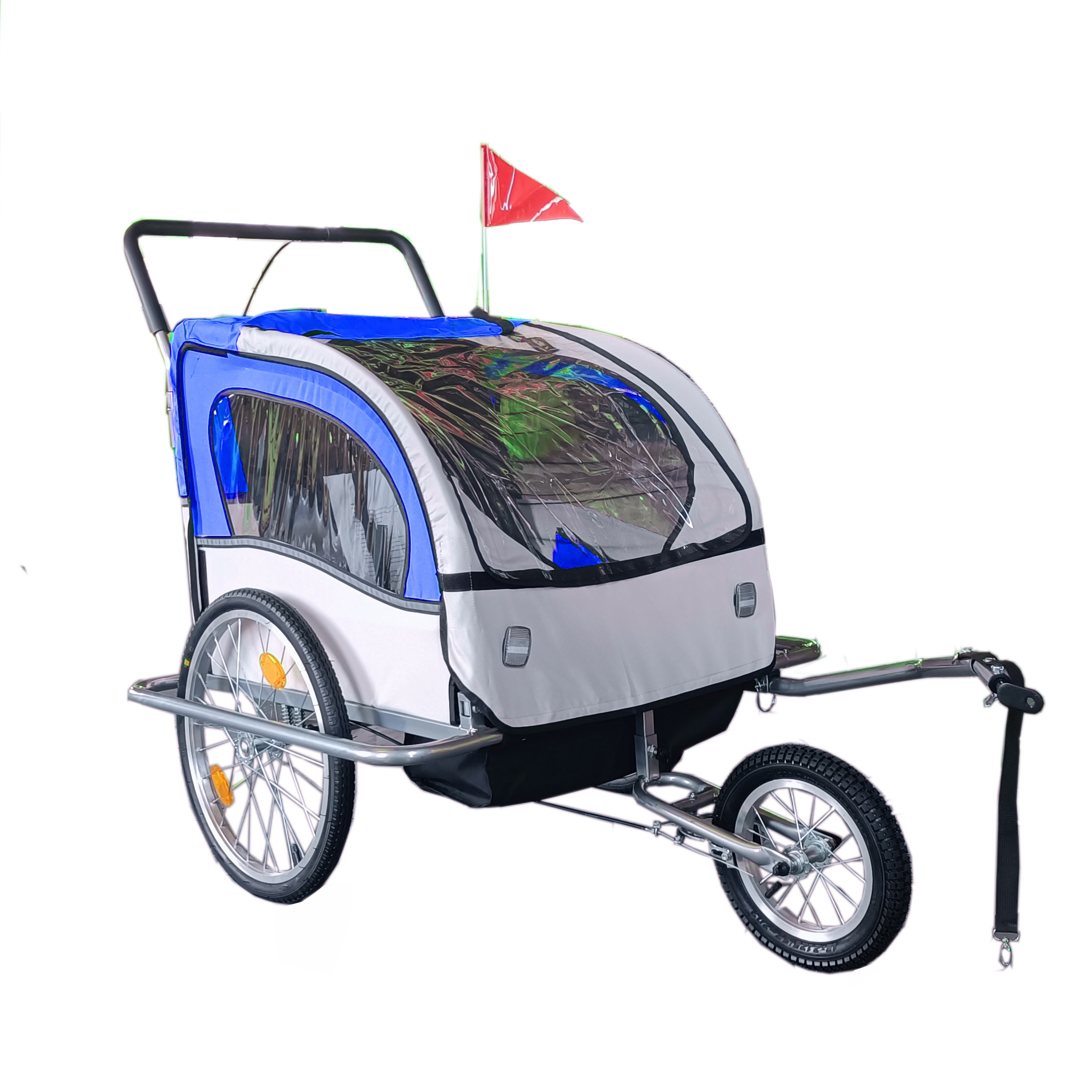 Large Pet Dog pet stroller and Bike Bicycle pets carriers stroller