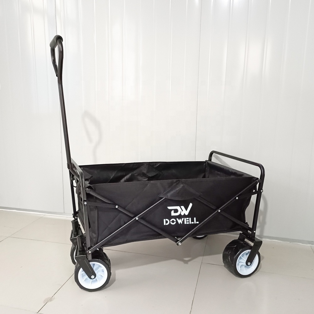 All Terrain Utility Beach Wagon Cart Outdoor camper four-wheeles Garden Park Utility collapsible storage carts