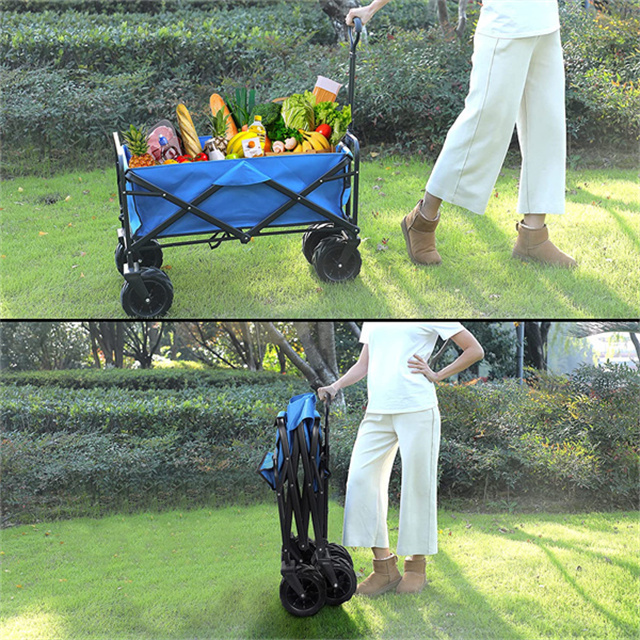 manufacturers wholesale folding wagon with 10