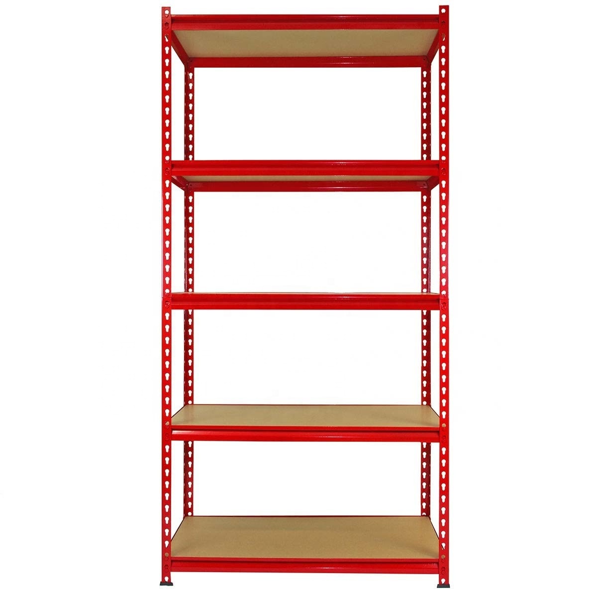 High quality Shelving Metal 5 Level Z Beam Heavy Duty Adjustable Garage Storage Boltless Rivet Shelving