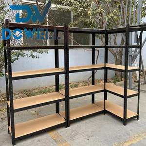 QINGDAO Storage Shelves Adjustable Height Heavy Duty 5-Tier Garage Shelving Unit Metal Multi-Use Storage Rack estantes metalicos