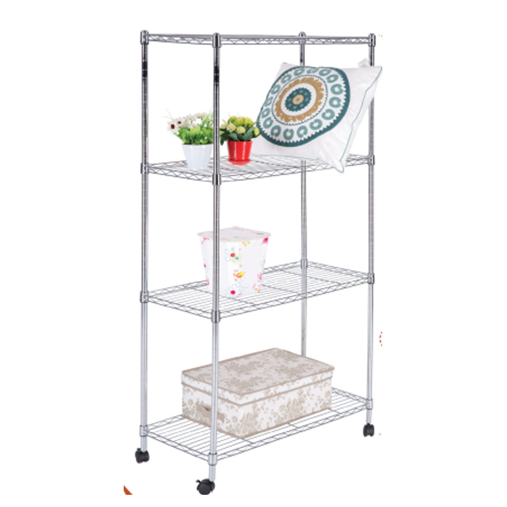 Heavy Duty Storage Shelving Unit 5 Tier Storage Shelves Wheels Wire Shelving Unit Organizer Storage Rack