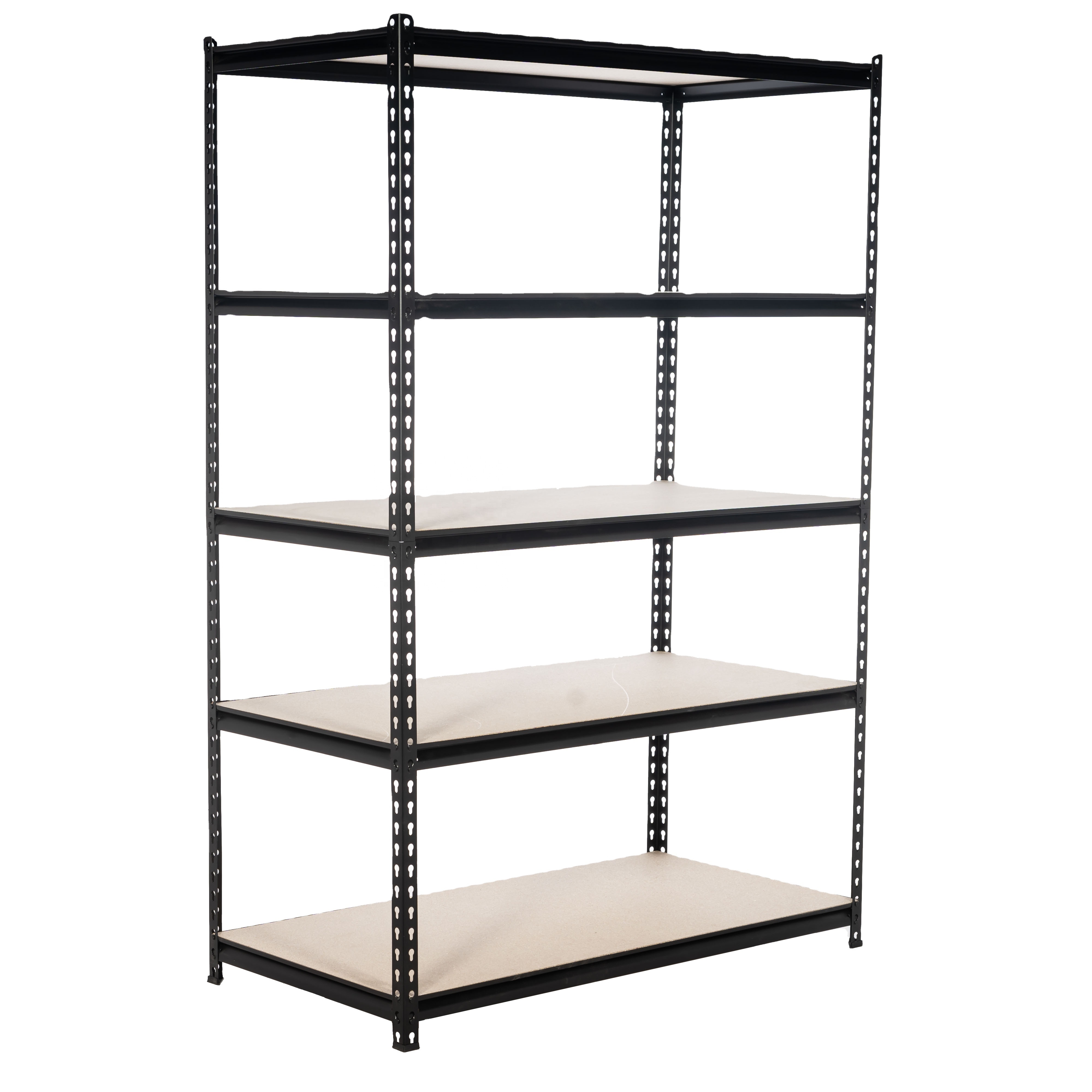 Hot sales shelving heavy duty boltless Z beam angle rack rivet adjustable metal storage shelf units