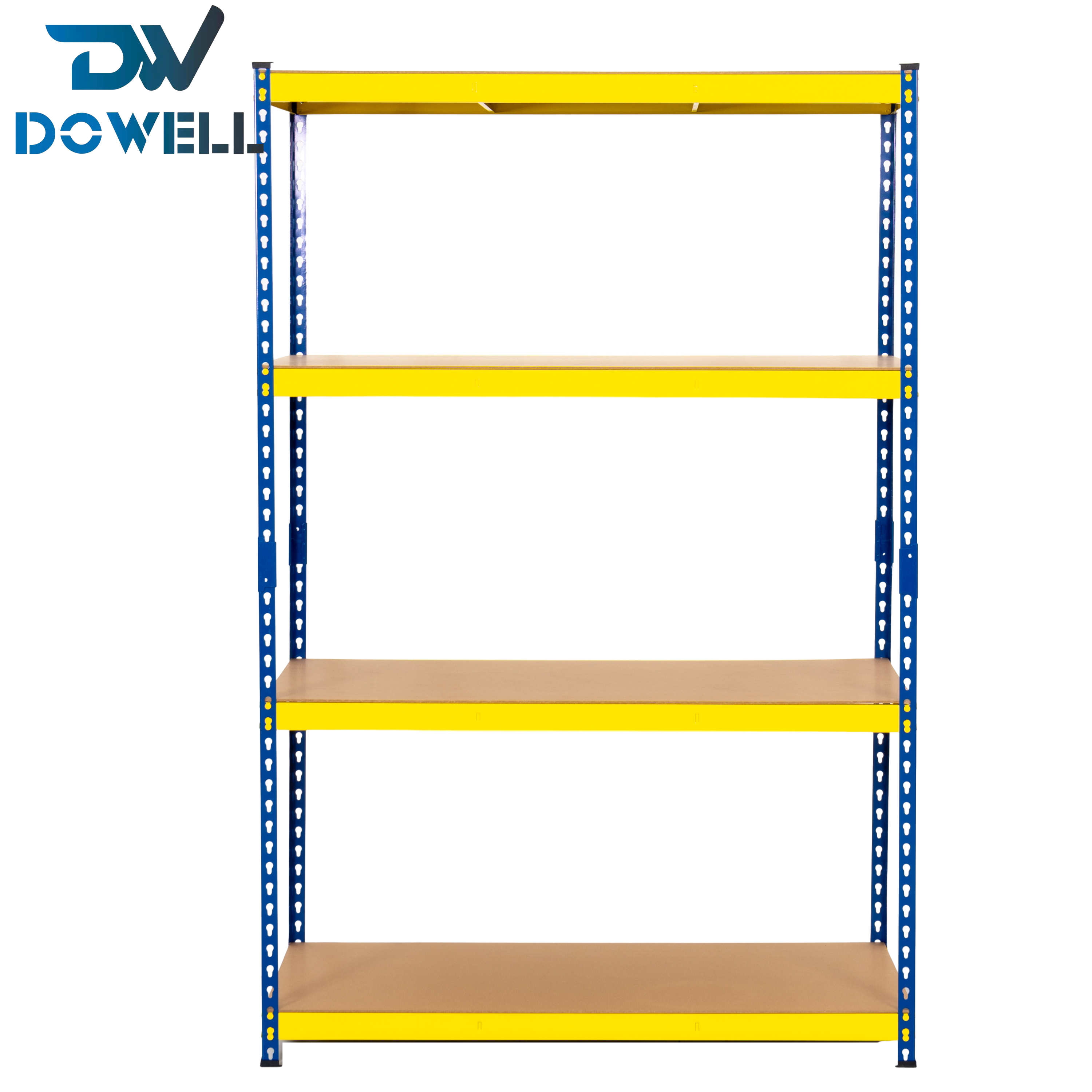 Heavy-duty Riveted Boltless Steel Shelving Unit office warehouse garage rack rivet storage shelving